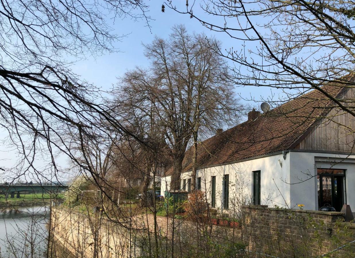 Ferienwohnung Schleusenhaus Hameln Hamelin Exterior foto